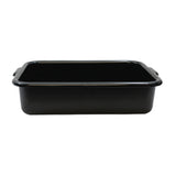 TableCraft Products 1529B - Tote Box, 21-1/2" X 15-3/4" X 5", Pebbled Finish Outside