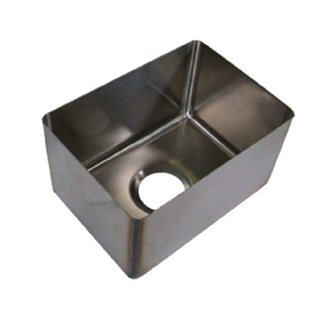 BK Resources BKFB-1618-14-16 Weld-In Sink One Compartment 16"W X 18"D X 14" Deep