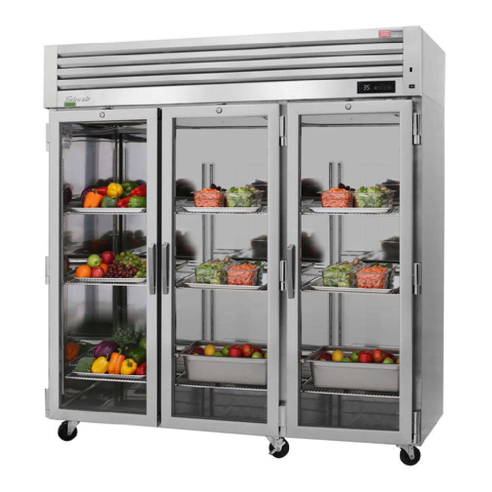 Turbo Air PRO-77R-G-N PRO Series Refrigerator Reach-in Three-section