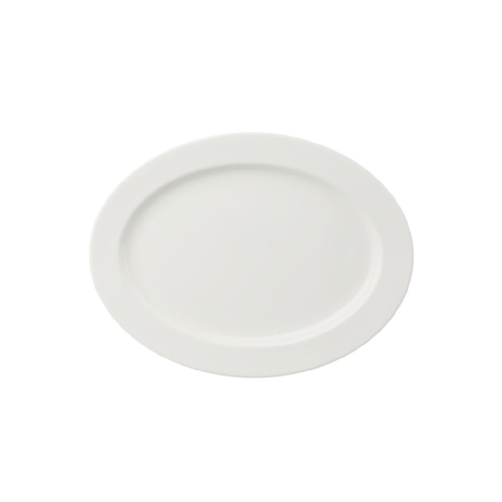 Yanco VS-212 Versailles Platter 12"W X 9"D9"D Dishwasher Safe Fully Glazed