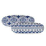Porto Brasil 34214117901 - Shallow Organic Oval Platter Large, 5.1", Stoneware