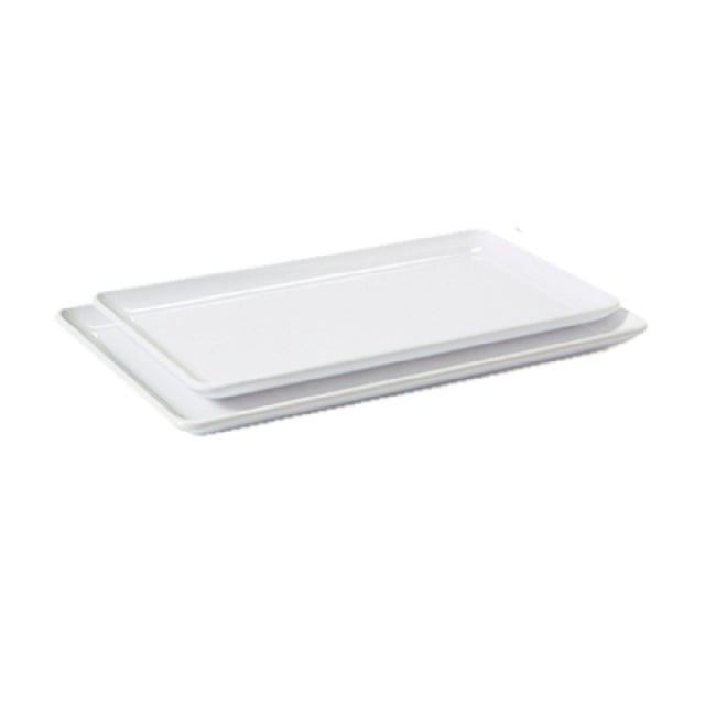 GET Enterprises CS-1257-W Midtown™ Platter 12-1/2" X 7" Rectangular