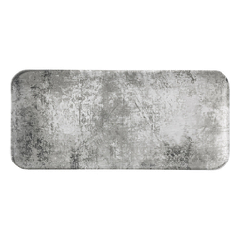 Arc Cardinal FN468 Dudson Maker'S Urban Steel Grey Rectangle Tray (L:13.63'' X W:6.25'')