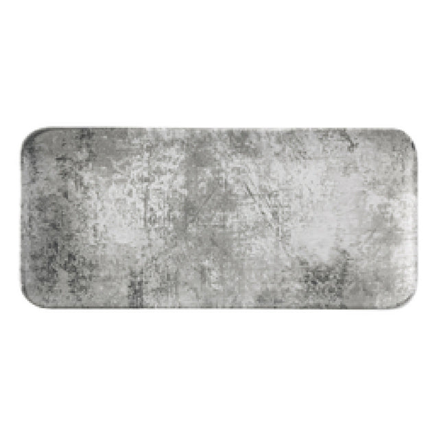 Arc Cardinal FN468 Dudson Maker'S Urban Steel Grey Rectangle Tray (L:13.63'' X W:6.25'')