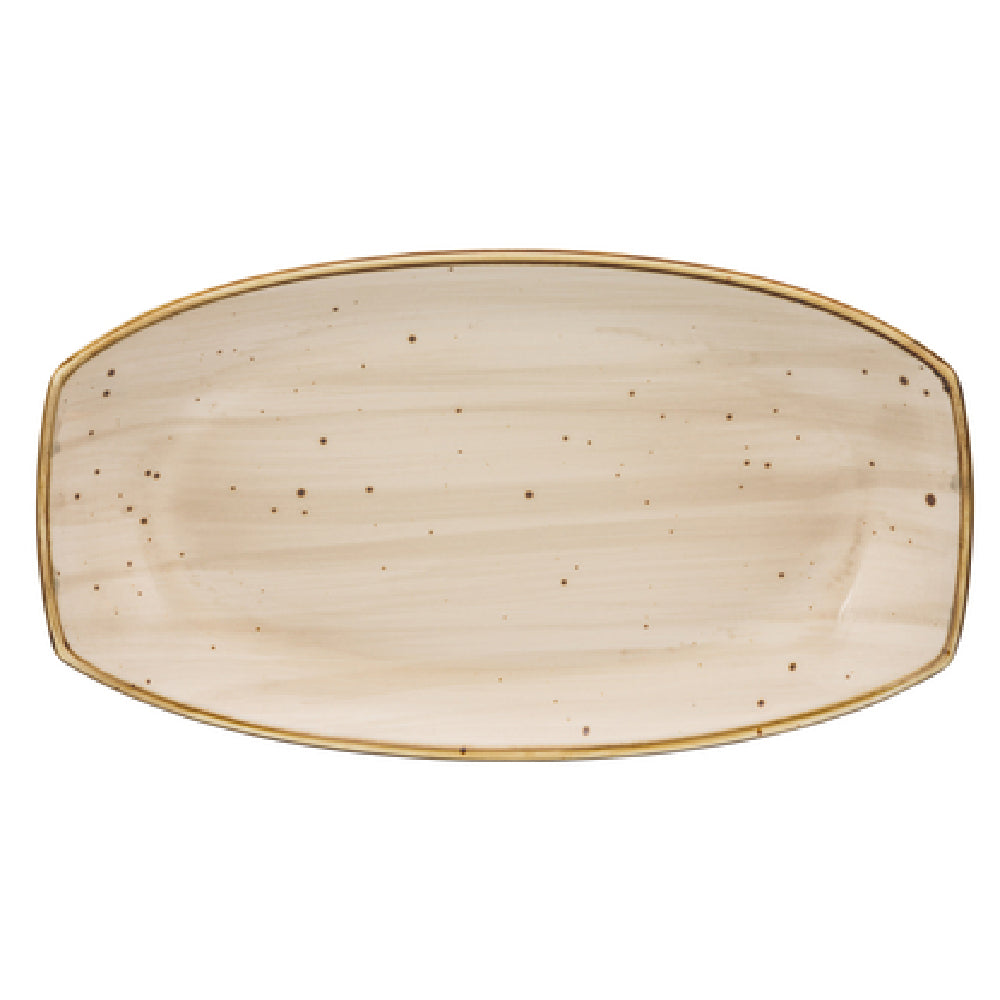 10 Strawberry St SAN-13REC-PBLO - Plate, 13" X 7-5/16" X 1-9/16"H, Rectangular