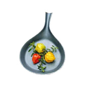 Bon Chef 5012TERRA Individual Salad/Sandwich/Egg Pan 10" Aluminum With Ceramic-look Coating