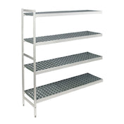 Fermod 4R59C66-E (6611/R1) Fermostock® Shelving Unit Expansion Kit 4-tier 66"H