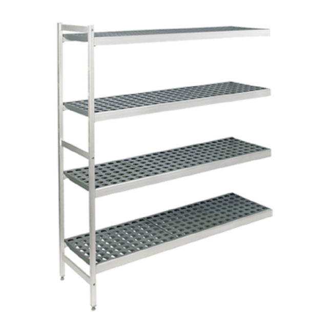 Fermod 4R42B66-E (6611/R1) Fermostock® Shelving Unit Expansion Kit 4-tier 66"H