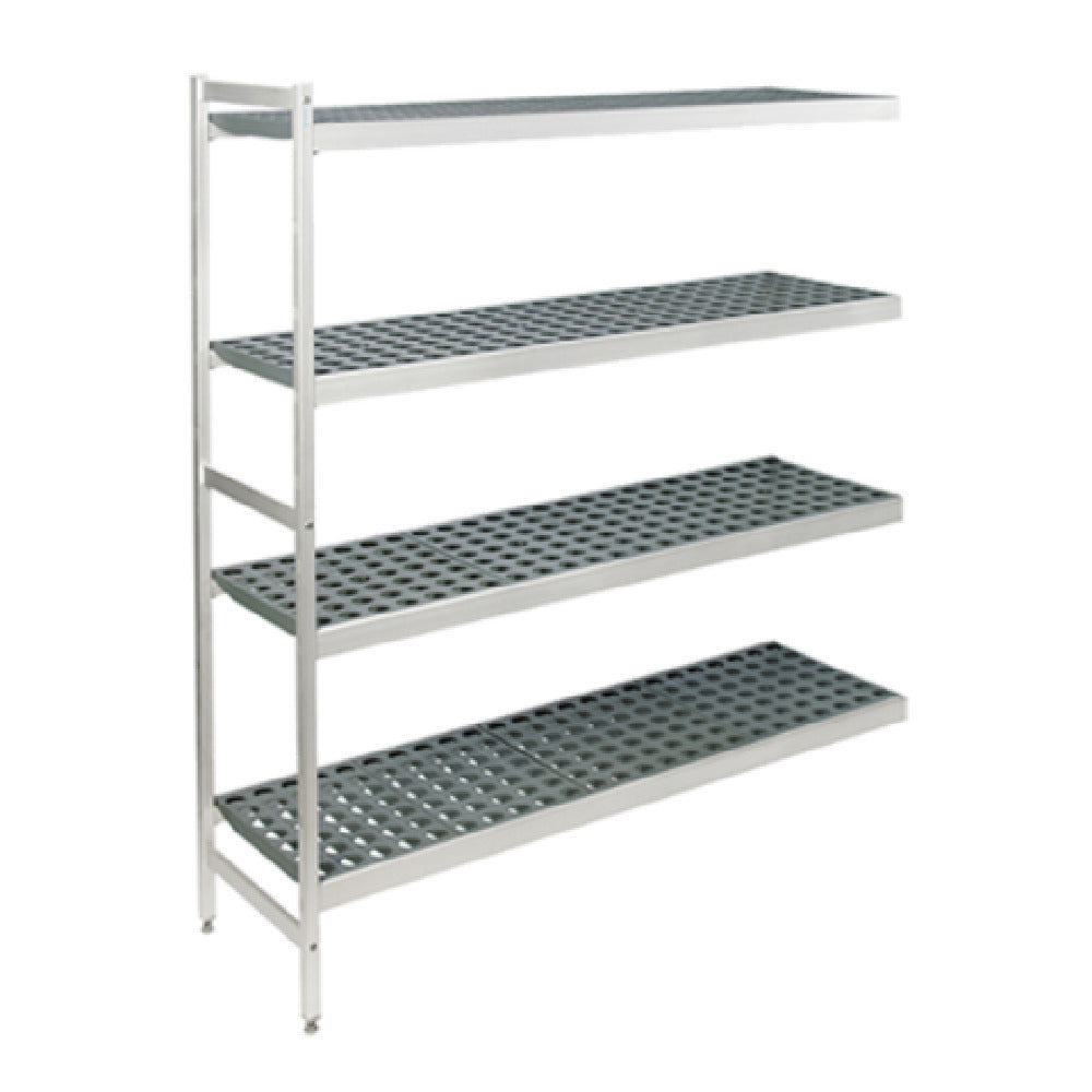 Fermod 4R52B66-E (6611/R1) Fermostock® Shelving Unit Expansion Kit 4-tier 66"H