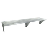 Empura 1572WS18G - Wall Mount Storage Shelf, 72"W X 15"D X 16"H, Standard Duty