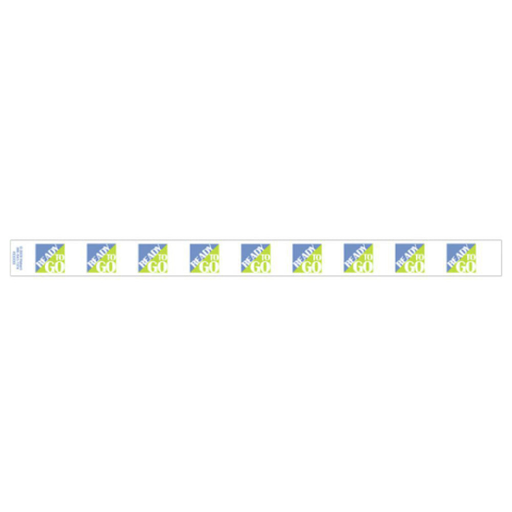 Hubert 81223 - Band-It Food Label, "Ready To Go", 13-3/4" X 1"