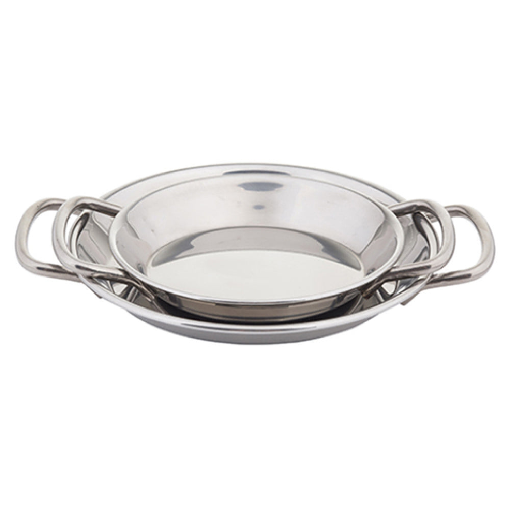 TableCraft Products 10290 - Mini Paella, 6-1/2 Oz., 7-1/2" X 5-7/8" X 5/8"H