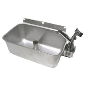 GSW USA HS-DSREG Dipper Well Sink Table Mount 9-1/2"W X 5-1/2"L X 4"D Bowl