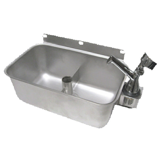 GSW USA HS-DSREG Dipper Well Sink Table Mount 9-1/2"W X 5-1/2"L X 4"D Bowl