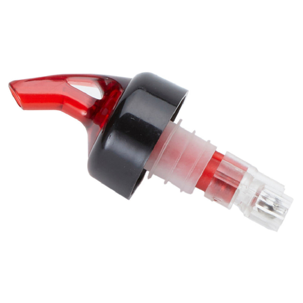 American Metalcraft PR78926 Measured Pourer 1-1/4 Oz. Capacity Red Nozzle