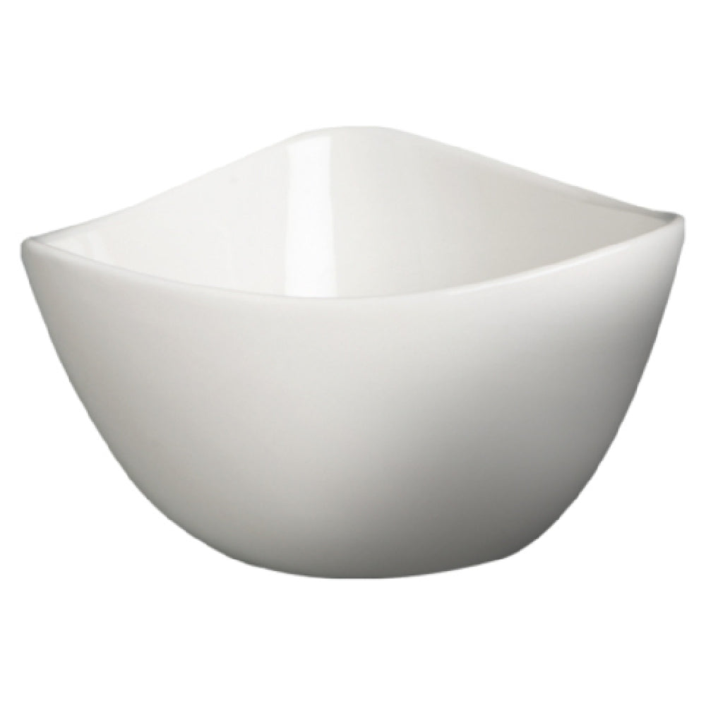 Cameo China 711-0854 Delta Bowl 16 Oz. (480 Ml) 5-1/2" X 5-1/2" X 3"H (14 Cm X 14 Cm X 7.5 Cm)