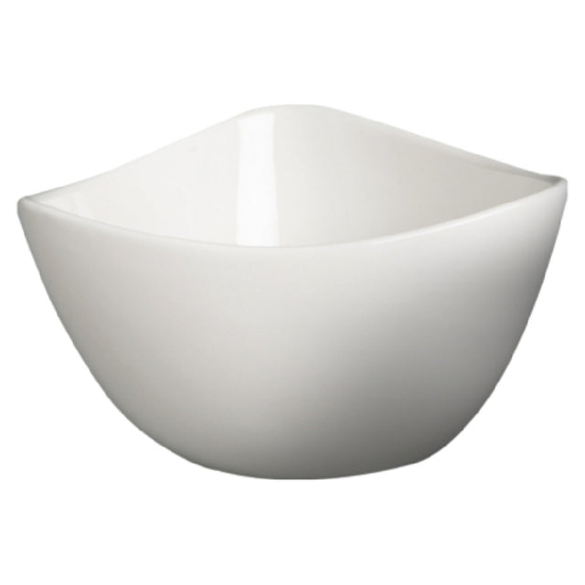 Cameo China 711-0854 Delta Bowl 16 Oz. (480 Ml) 5-1/2" X 5-1/2" X 3"H (14 Cm X 14 Cm X 7.5 Cm)