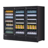 Turbo Air TJMR-85SDW(B)-N Super Deluxe Refrigerated Merchandiser Three-section