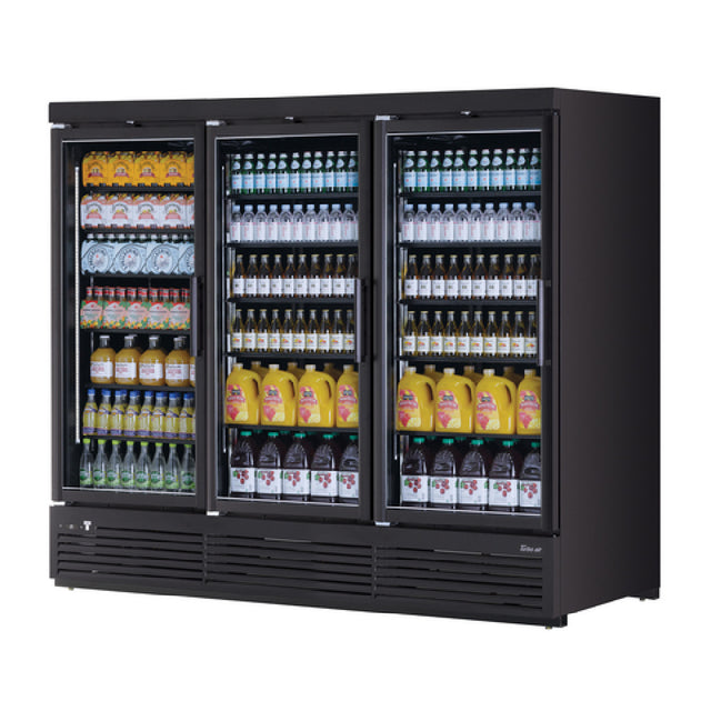 Turbo Air TJMR-85SDW(B)-N Super Deluxe Refrigerated Merchandiser Three-section