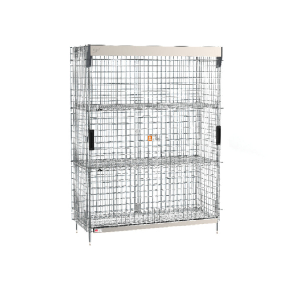 Metro SEC56C-SL-2SE - Super Erecta® Security Unit, Stationary, 62-1/2"W X 28-1/2"D X 66-13/16"H