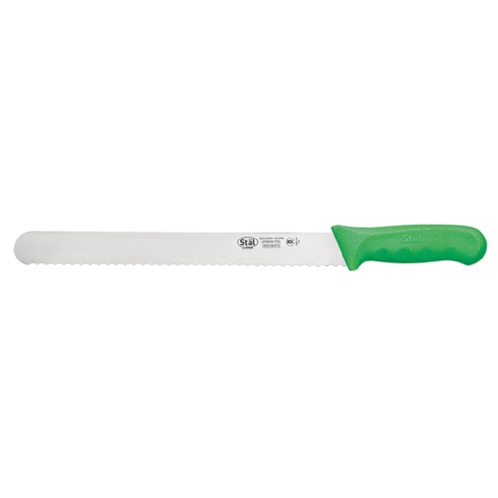 Winco KWP-121G Slicer Knife 12" Blade Wavy Edge