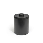 FOH RIB014BKL21 2qt Round London Ice Bucket Black Includes One RIB014BKL21-BTM 2qt Round London Ice Bucket Base Black
