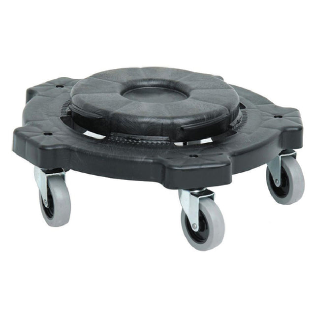 Hubert 86725 - Dolly, For 20-50 Gallon Trash Cans, 18-1/4" Dia. X 6-1/2"H