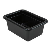Quantum FSB-1295CS_BLACK - Bussing Tub, 9-1/16"W X 12-1/16"L X 5-1/8"H, Polypropylene