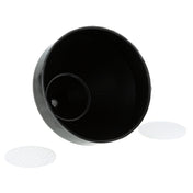 Bar Maid CR804 Funnel Drain 7"dia X 8"h Plst