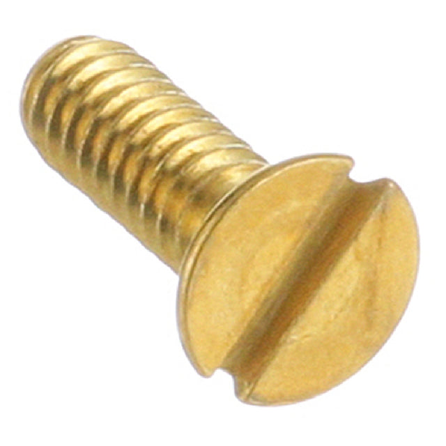 Private Label MVR1021106 Screw Flat Head 10 24 Brass