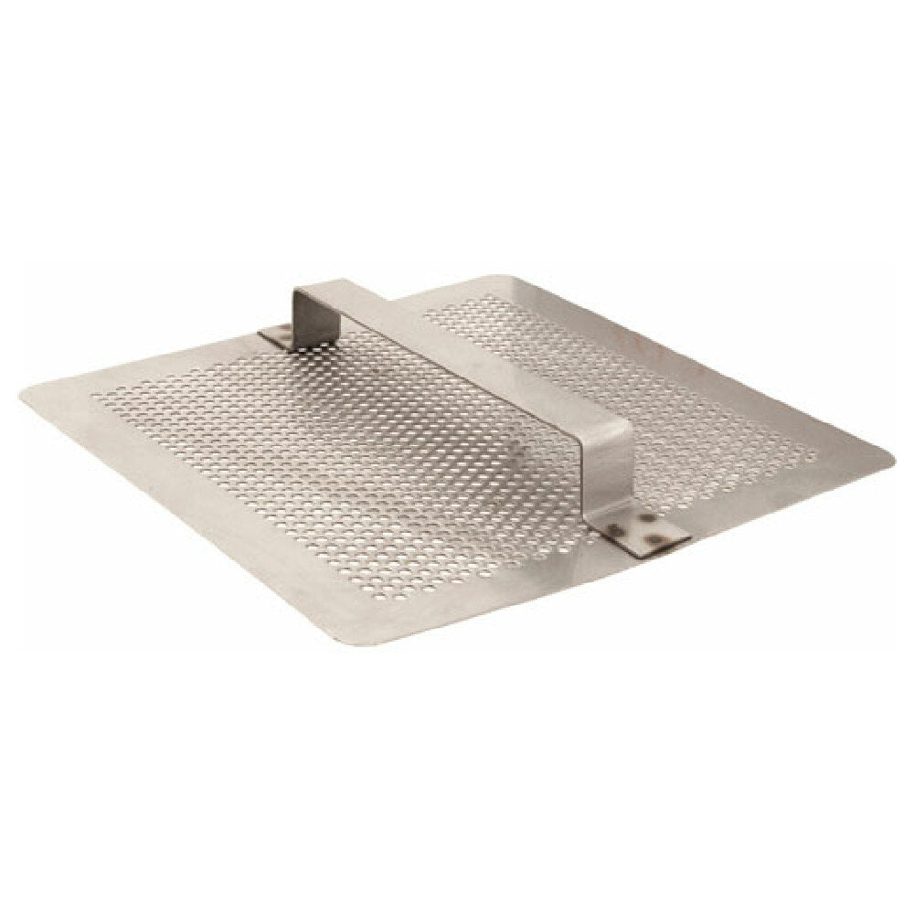 Private Label 1021107 Strainer Drain 7 3/4"sq S/s