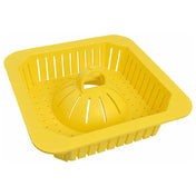 AllPoints 1021202 Basket Floor Drain (9"sq Yllw)