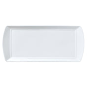 Steelite 82000AND0136 L/S Rectangle Tray 13.375" X 6.0" X 0.75" Whiteware