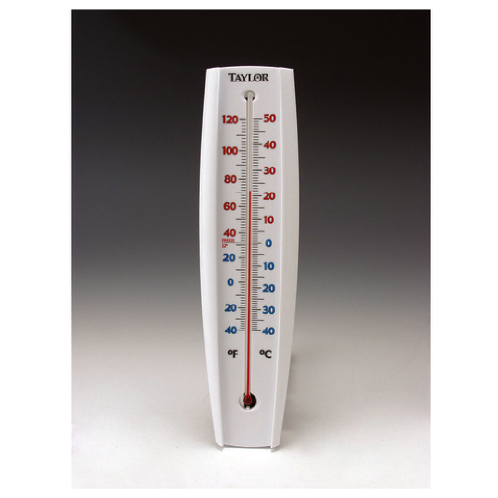 Taylor 5109 Jumbo Indoor/Outdoor Window Thermometer 14-1/2" Long 40° To 120°F (-40° To 50° C) Temperature Range
