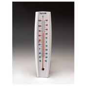 Taylor 5109 Jumbo Indoor/Outdoor Window Thermometer 14-1/2" Long 40° To 120°F (-40° To 50° C) Temperature Range