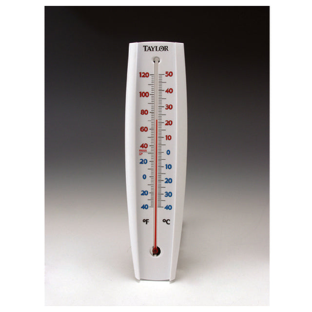 Taylor 5109 Jumbo Indoor/Outdoor Window Thermometer 14-1/2" Long 40° To 120°F (-40° To 50° C) Temperature Range