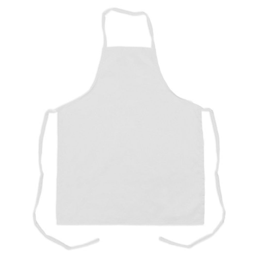 KNG 1033WHT Kng 32 In Bib Apron White