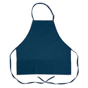 KNG 1040NAV Kng 27 In Bib Apron Navy 3 Pocket