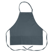 KNG 1040SLT Kng 27 In Bib Apron Slate 3 Pocket