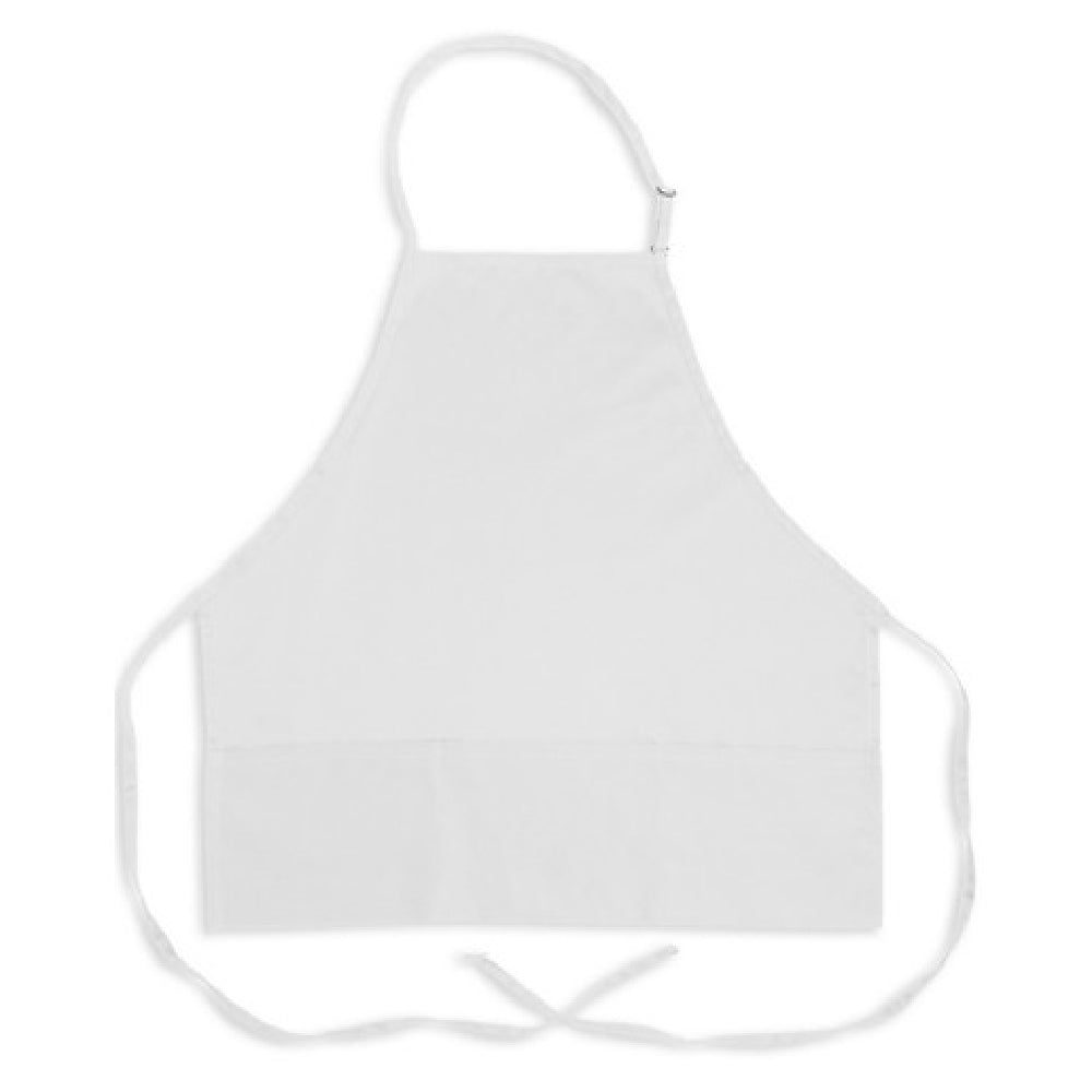 KNG 1040WHT Kng 27 In Bib Apron