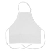 KNG 1040WHT Kng 27 In Bib Apron