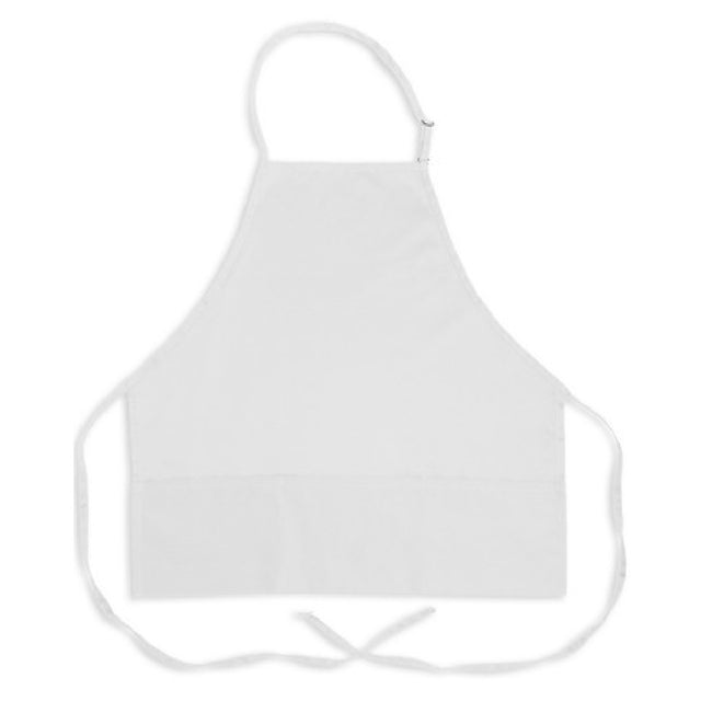 KNG 1040WHT Kng 27 In Bib Apron