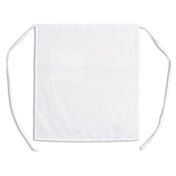 AllPoints 1041WHT 30 In Bistro Apron White 1 Pocket