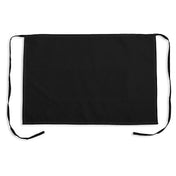 KNG 1042BLK Kng 19 In Bistro Apron Black 2 Pockets