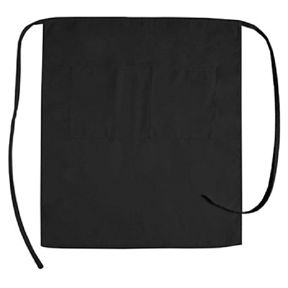 KNG 1043BLK Kng 32 In Bistro Apron Black 2 Pockets