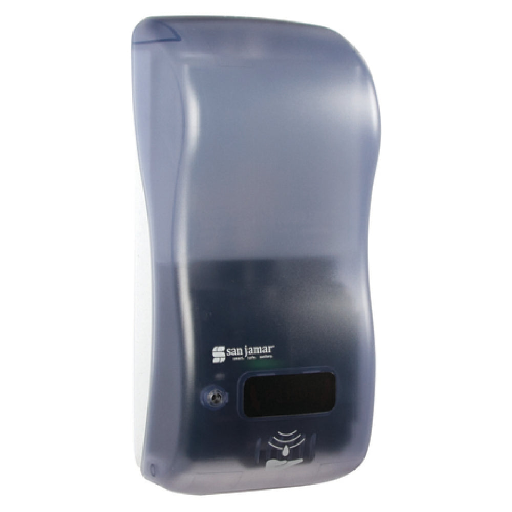 San Jamar SHF900TBL Rely™ Hybrid Soap Dispenser 5-1/2"W X 4"D X 12"H 900 ML Capacity