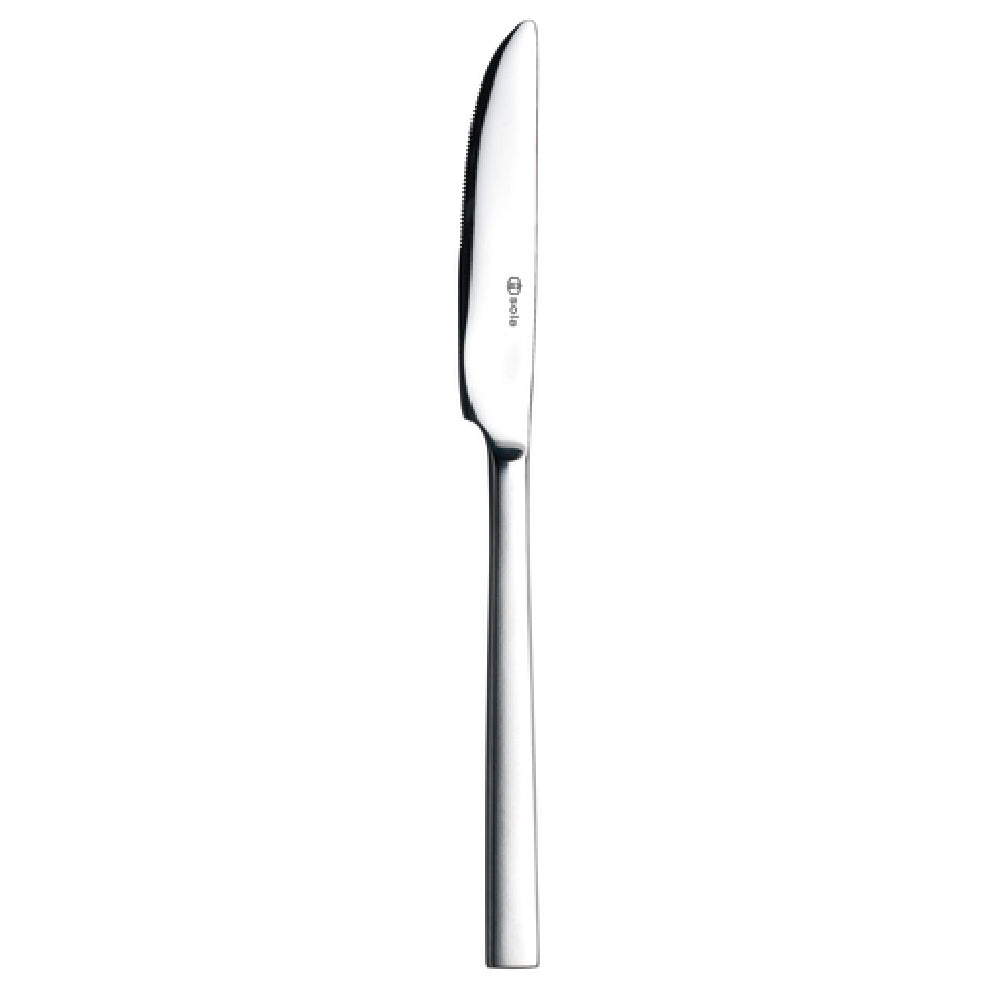 Arc Cardinal MB324 Sola Living Satin Dinner Knife (L:9.0'' X W:1.4'') 13/0 Stainless Steel