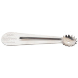 A stainless steel dough or pastry cutter with a flat handle and a small, round, fluted cutting wheel at one end. The handle is stamped with the TableCraft brand, model number “10573,” and “China.” Photographed against a white background.