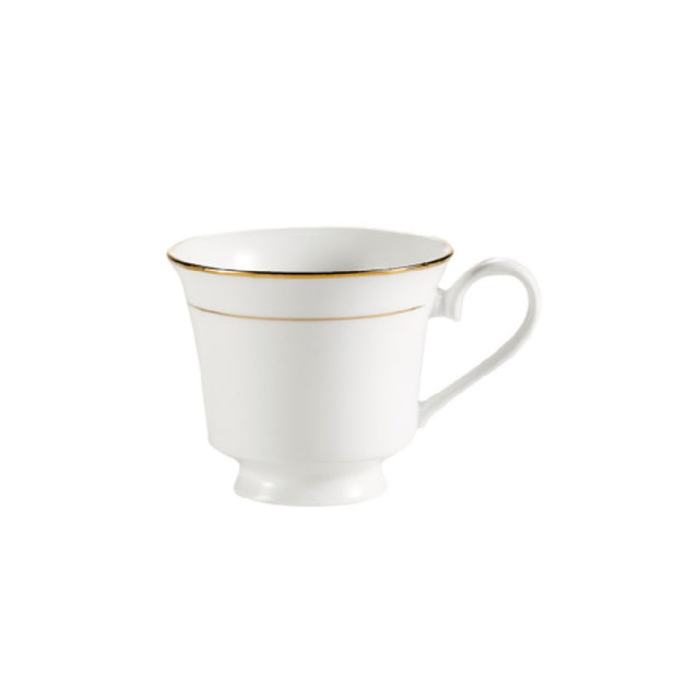 CAC China GRY-1 Golden Royal Banquet Cup 7 Oz. 4-1/2"L X 3-3/8"W X 3"H