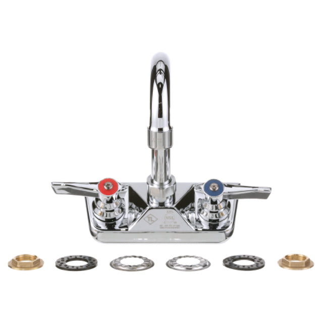 Component Hardware Group K15-4000-04 Faucet 4" Wall Gsnk Leadfree